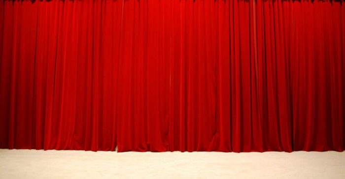 Sipario di un teatro